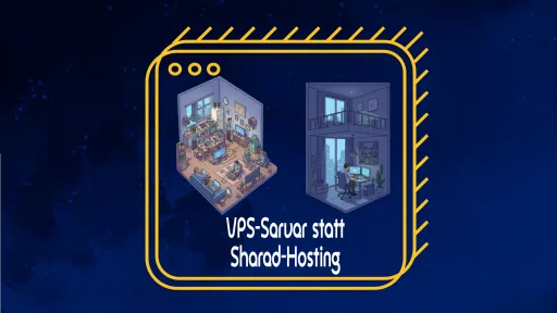 Zwei Räume, einer unordentlich belebt, der andere ordentlich leer.